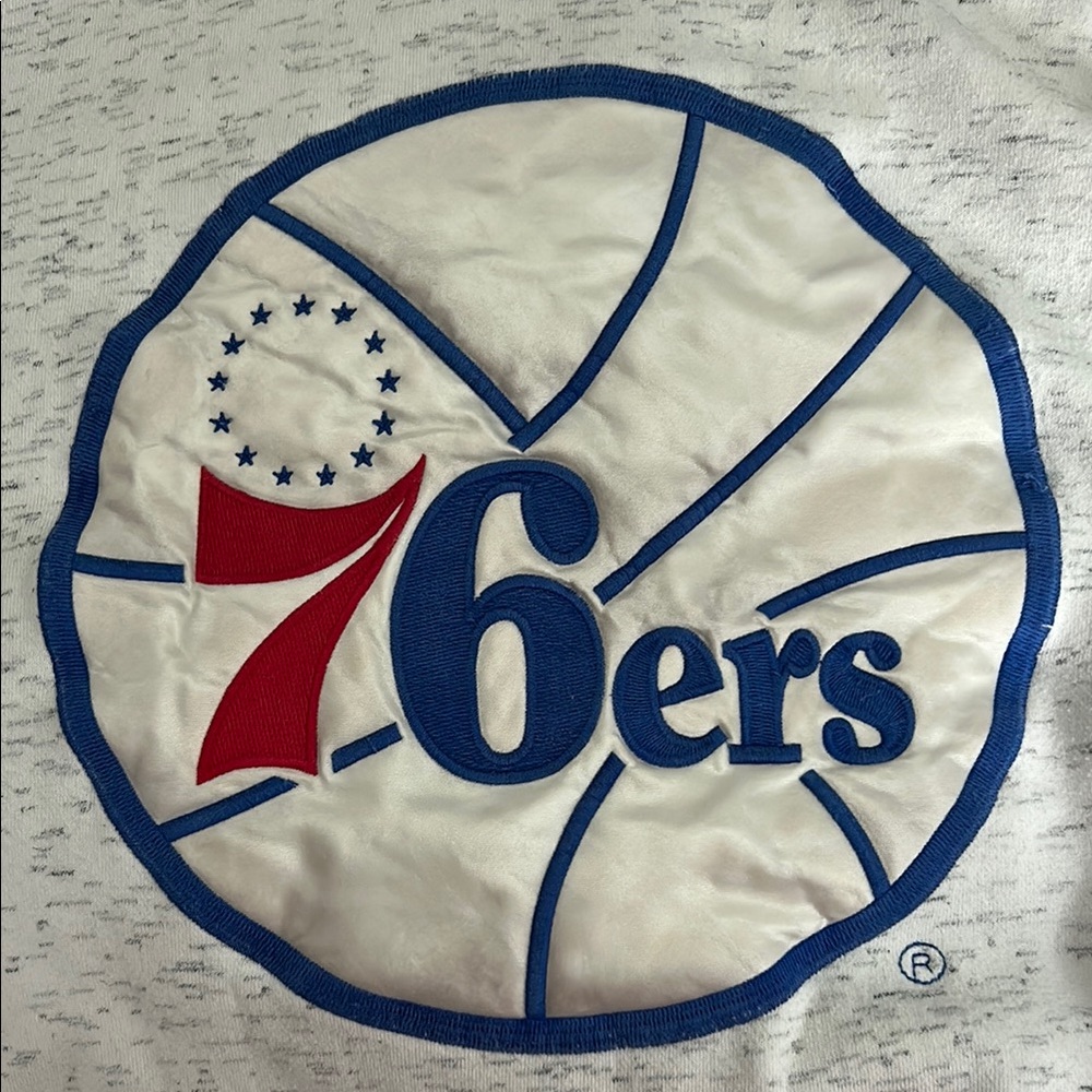 Philadelphia 76ers White Pullover Shirt - Picture 5 of 9
